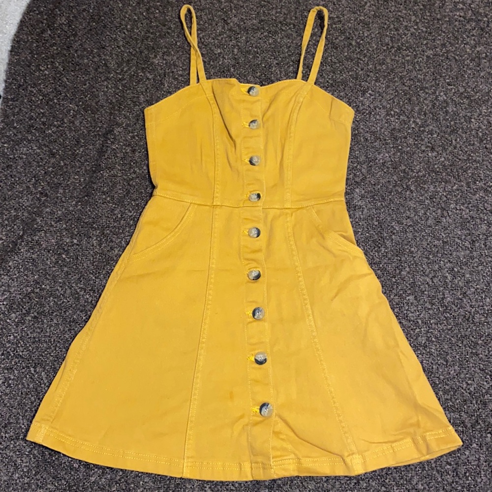 H&M divided Jean dress